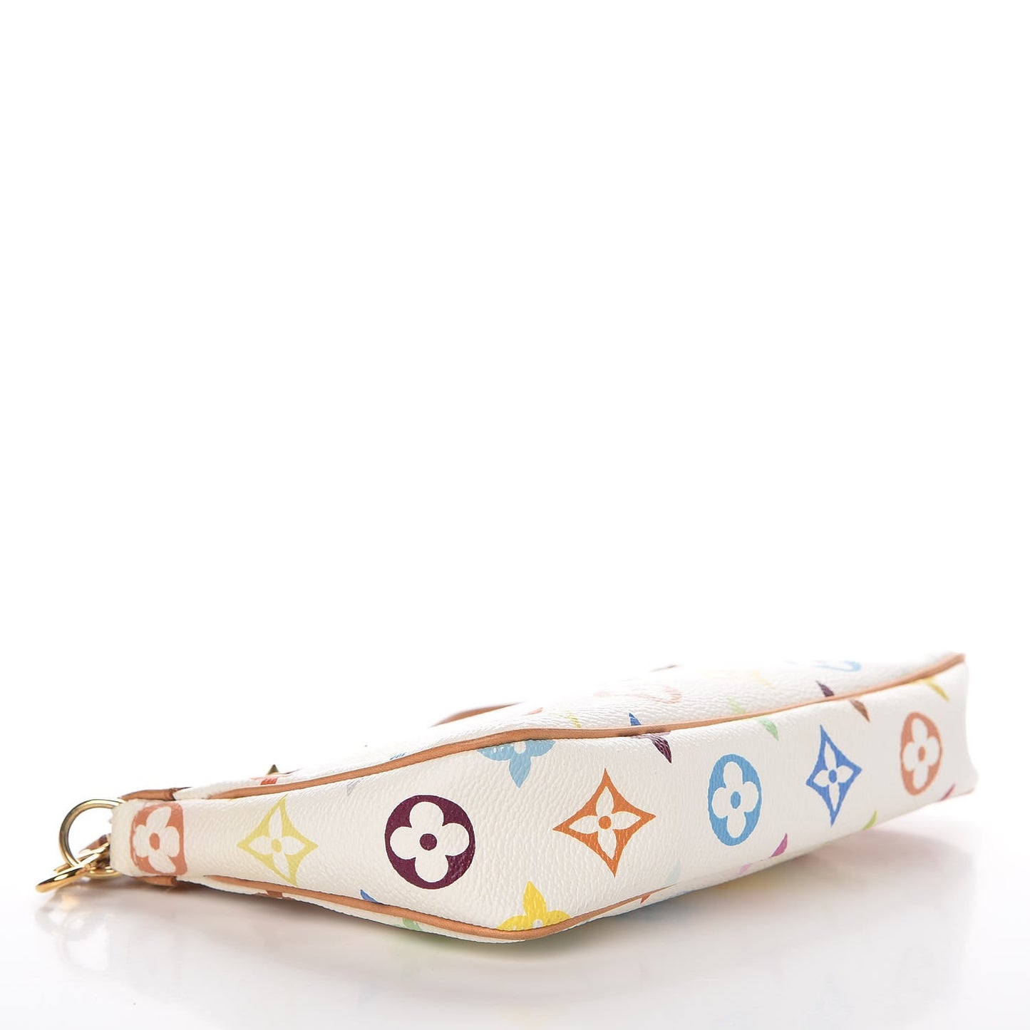 Monogram Multicolor Pochette Accessories White