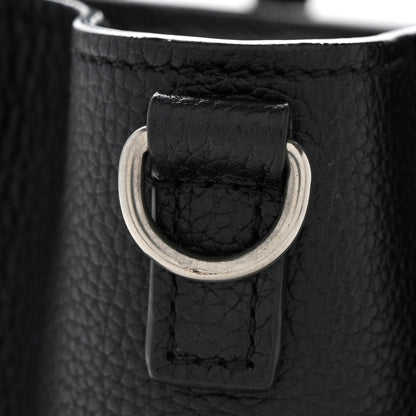 Celine Drummed Calfskin Nano Luggage Black 13 of 14