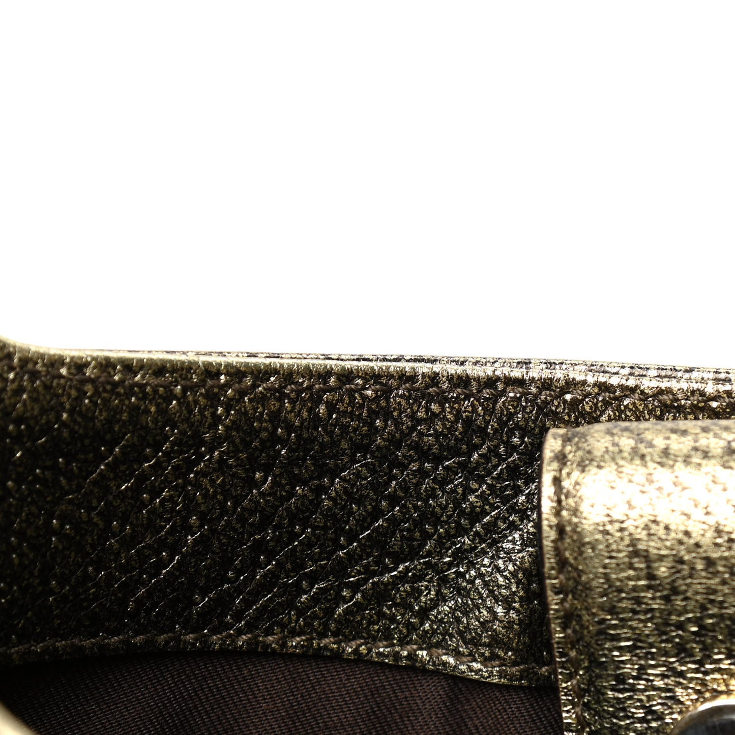 Monogram Bamboo Chain Tom Ford Shoulder Bag Metallic