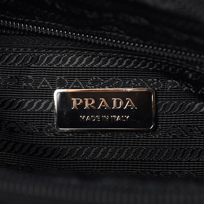 Prada Nylon Vela Messenger Bag Black 6 of 7
