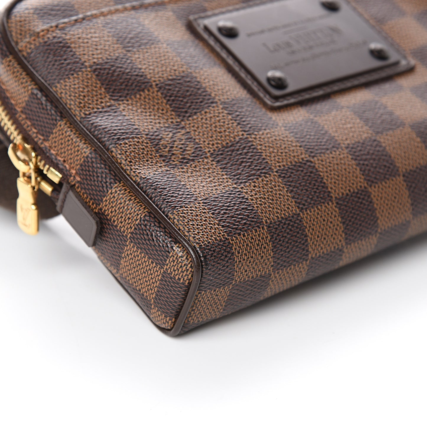 Damier Ebene Brooklyn Bum Bag