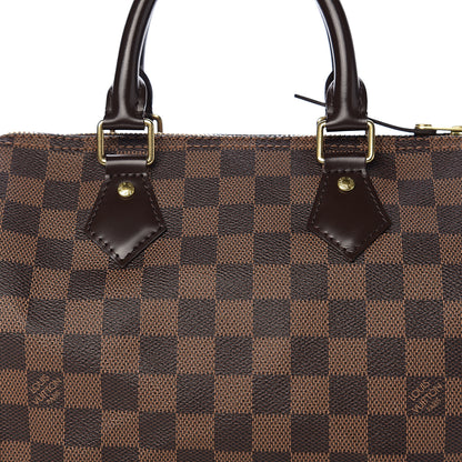 Louis Vuitton Damier Ebene Speedy 25 9 of 10
