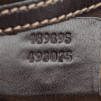 Gucci GG Plus Monogram Web Medium Joy Boston Dark Brown 7 of 8
