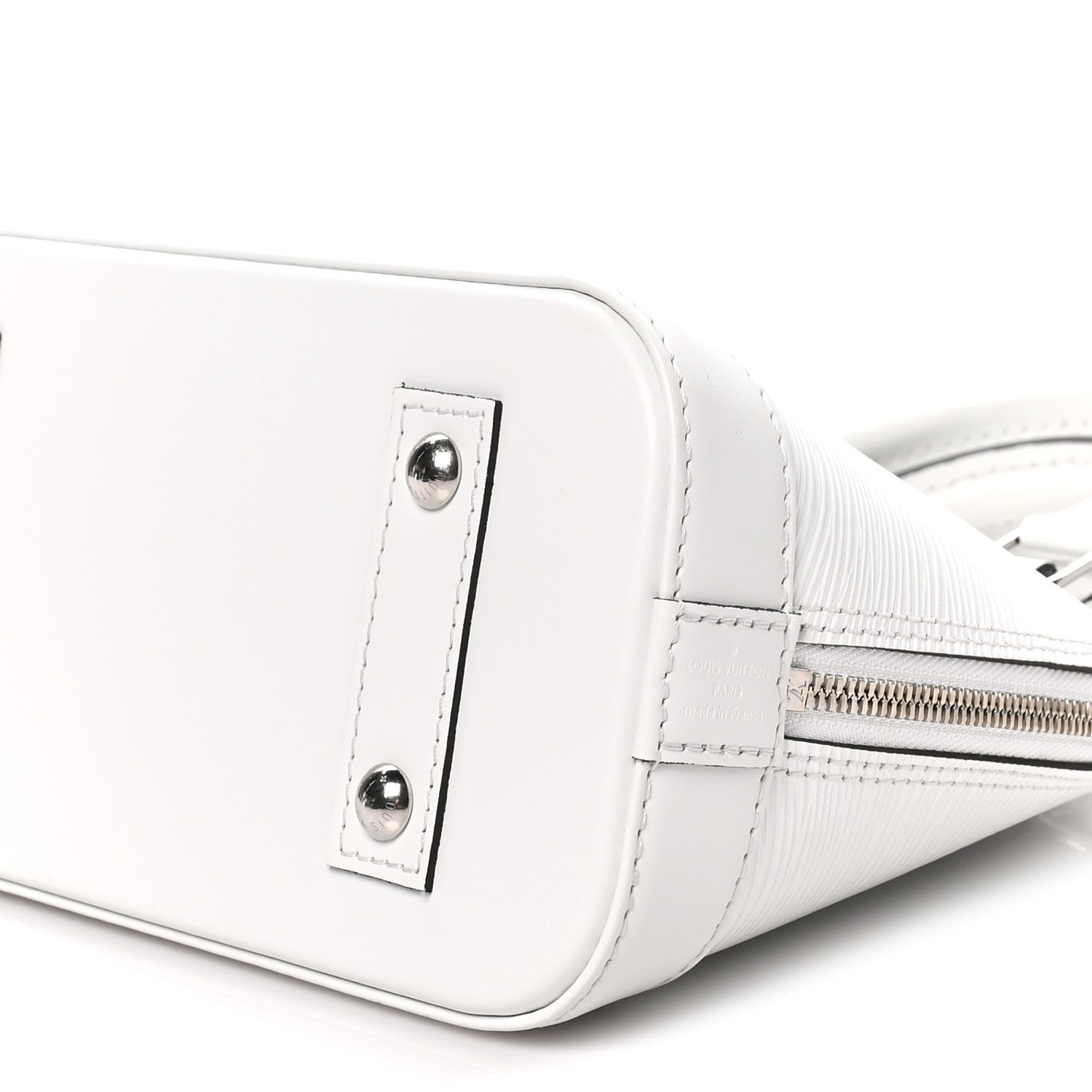 Louis Vuitton Epi Alma BB White 9 of 9