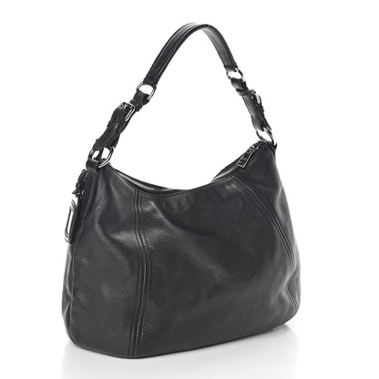 Prada Vitello Phenix Hobo Black 3 of 11