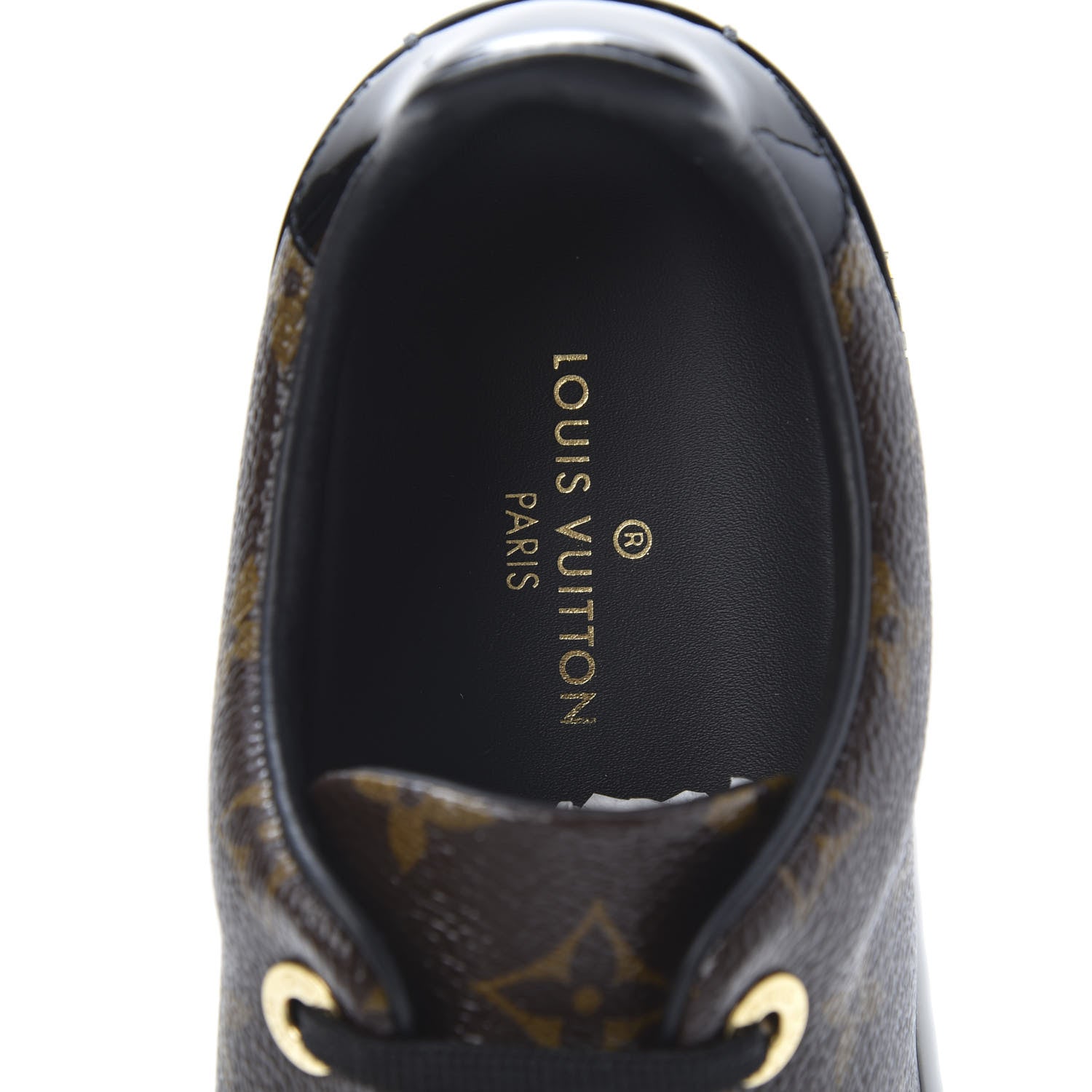 Louis Vuitton Patent Monogram Frontrow Sneakers 36.5 8 of 9
