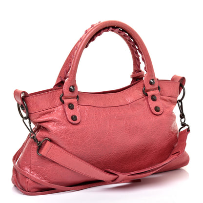 Balenciaga Agneau Classic Hardware First Rose Bombon Raspberry 3 of 9