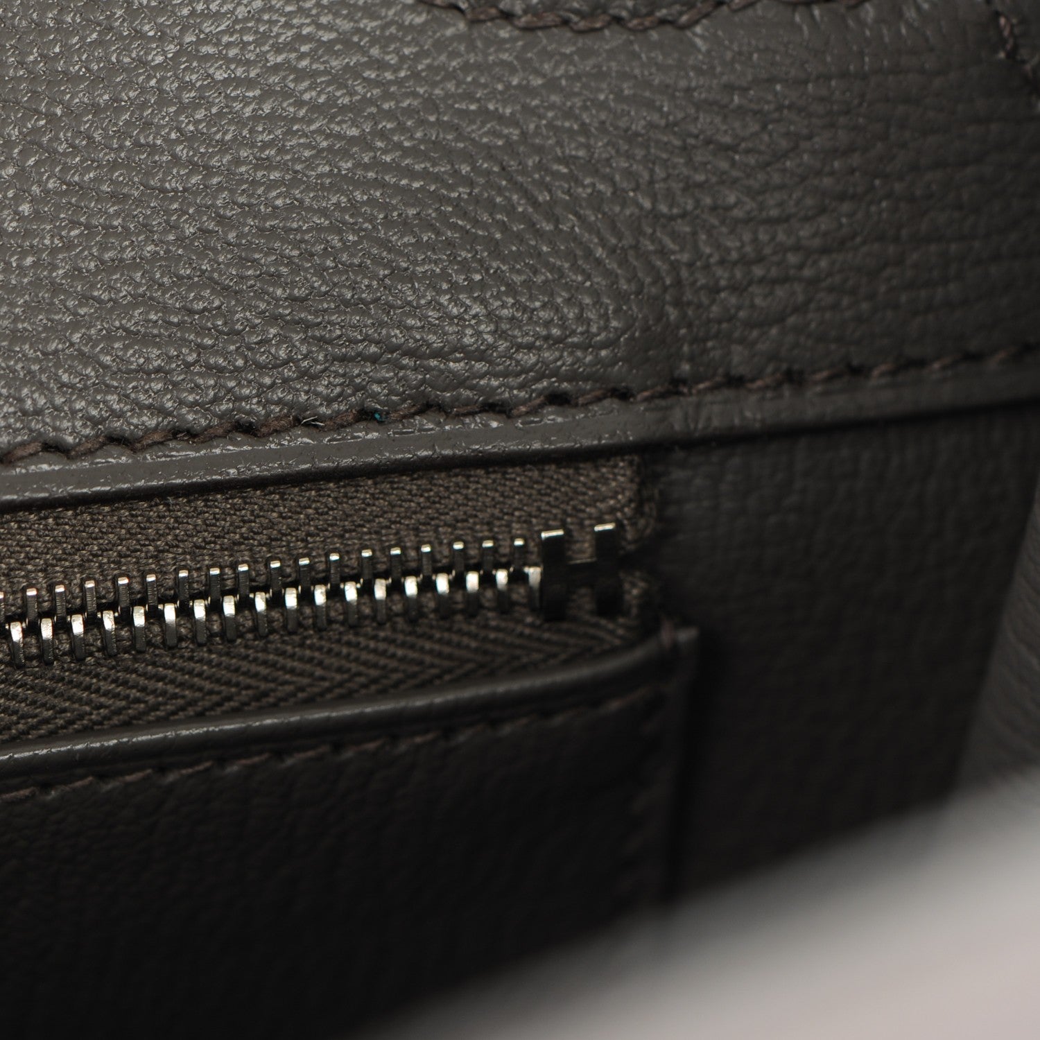 Hermes Togo Birkin 35 Etain 12 of 24