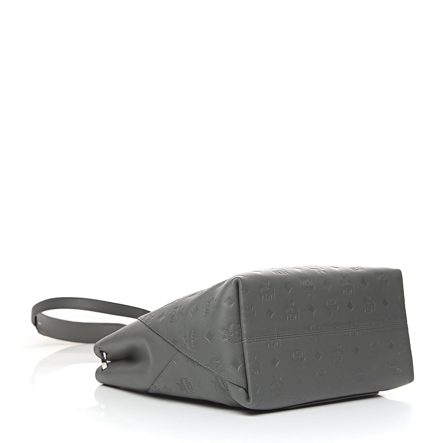 Grained Calfskin Medium Klara Hobo Charcoal