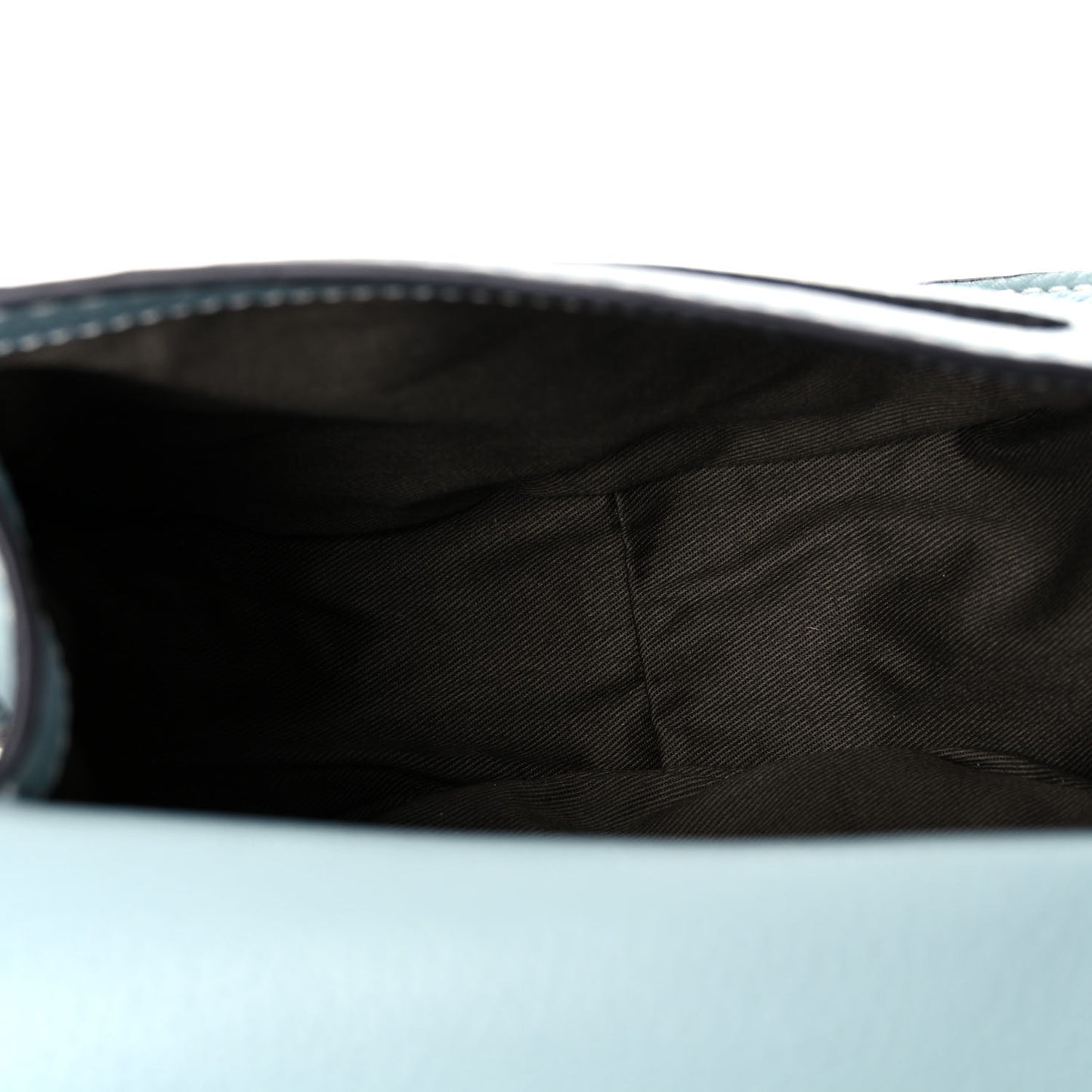 Calfskin Mini Marcie Round Crossbody Bag Rainy Blue