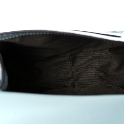 Chloe Calfskin Mini Marcie Round Crossbody Bag Rainy Blue 5 of 10