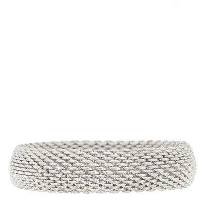 Tiffany Sterling Silver Somerset Mesh Bracelet 1 of 3