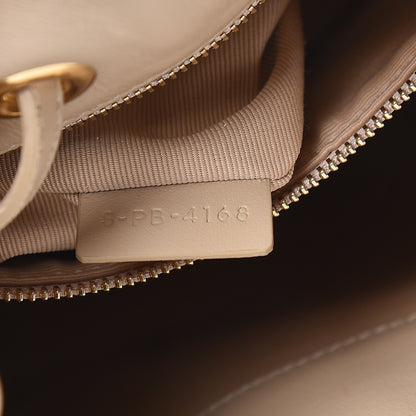 Celine Calfskin Quilted Small C Backpack Nude 7 of 13