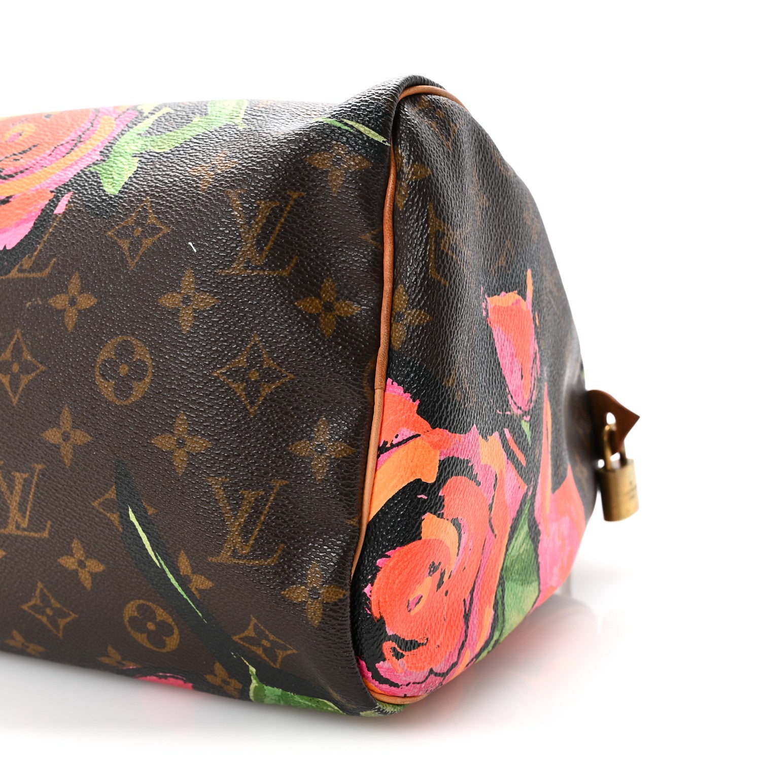 Louis Vuitton Monogram Roses Speedy 30 10 of 10