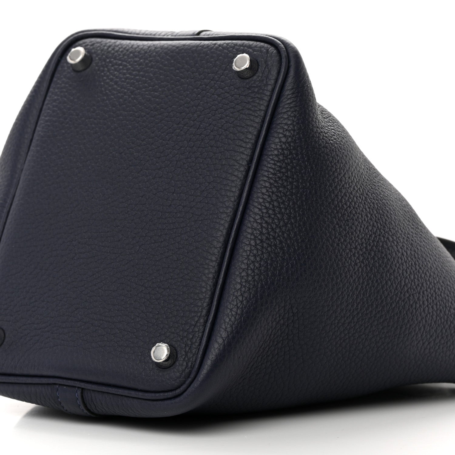 Hermes Taurillon Clemence Picotin Lock 18 PM Bleu Nuit 10 of 12