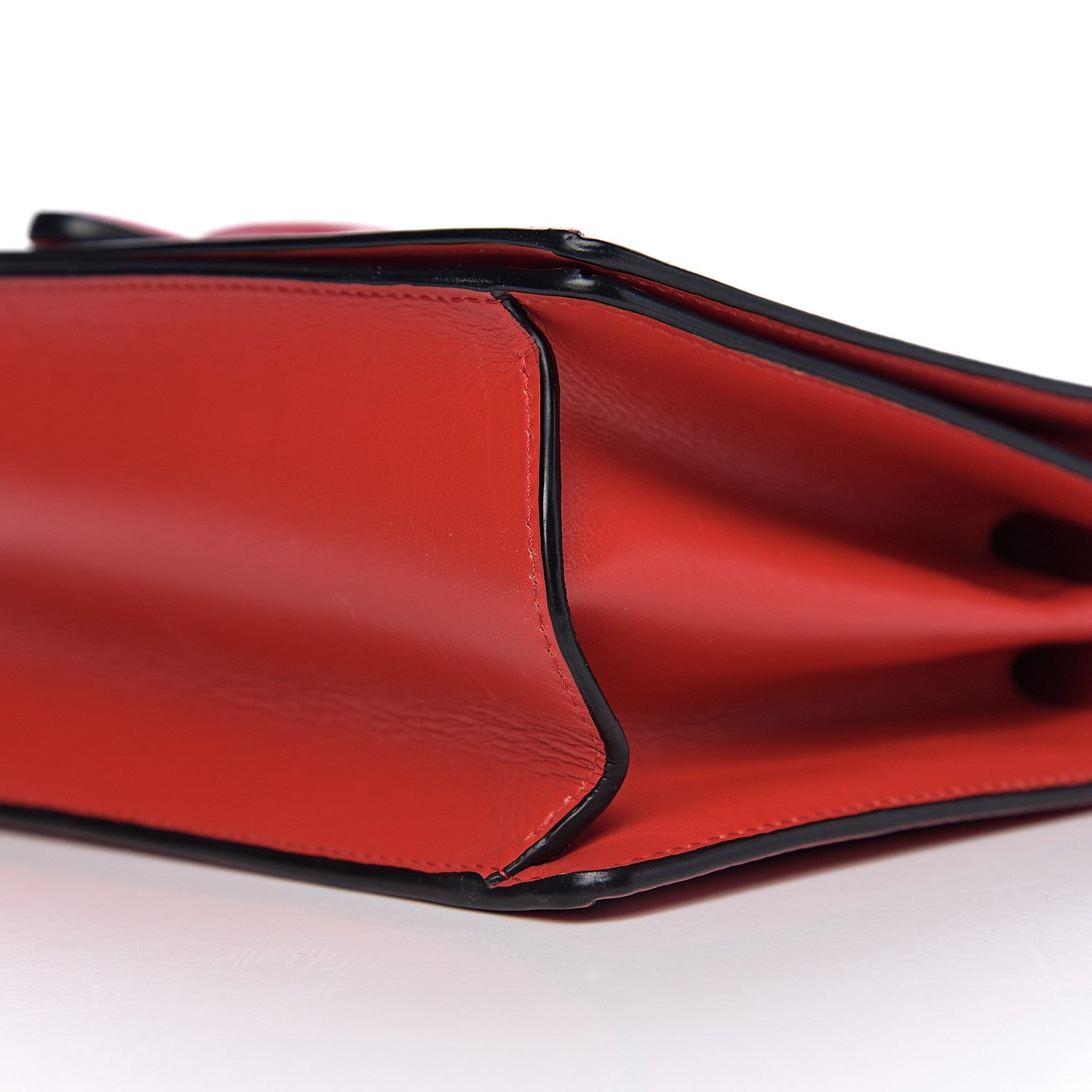 Loewe Calfskin Small Barcelona Shoulder Bag Red 7 of 8