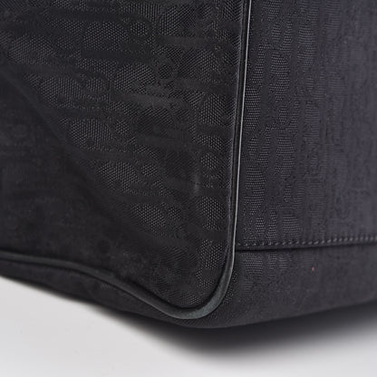 Christian Dior Nylon Monogram Lovely Shopping Tote Black 11 of 11