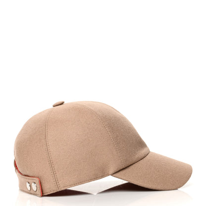 Hermes Cashmere Tigre Royale Riley Cap 57 Beige 5 of 9