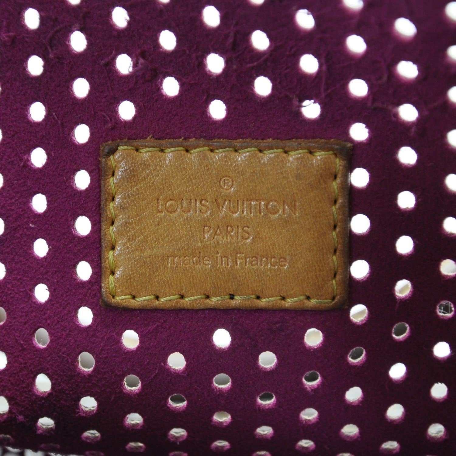 Louis Vuitton Monogram Perforated Speedy 30 Fuchsia 8 of 8