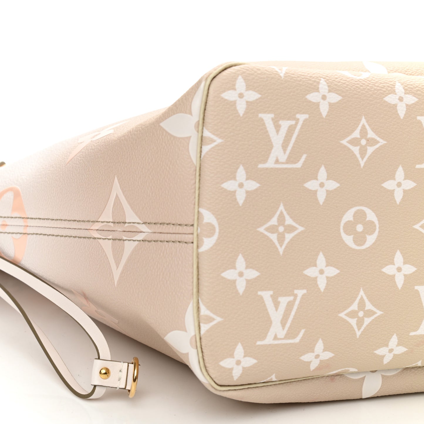 Monogram Giant Spring In The City Neverfull MM Sunset Kaki