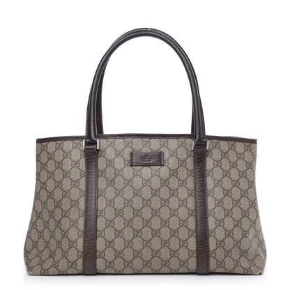 Gucci GG Plus Monogram Medium Joy Tote Dark Brown 1 of 16