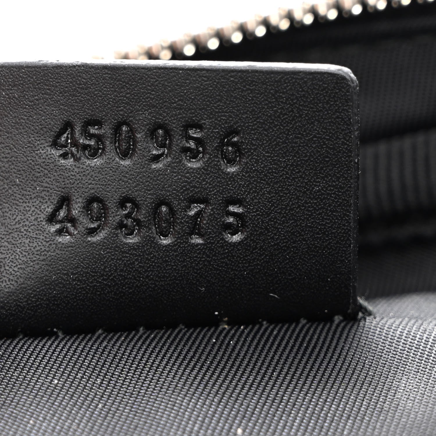 Gucci GG Supreme Monogram Web Belt Bag Black 8 of 14