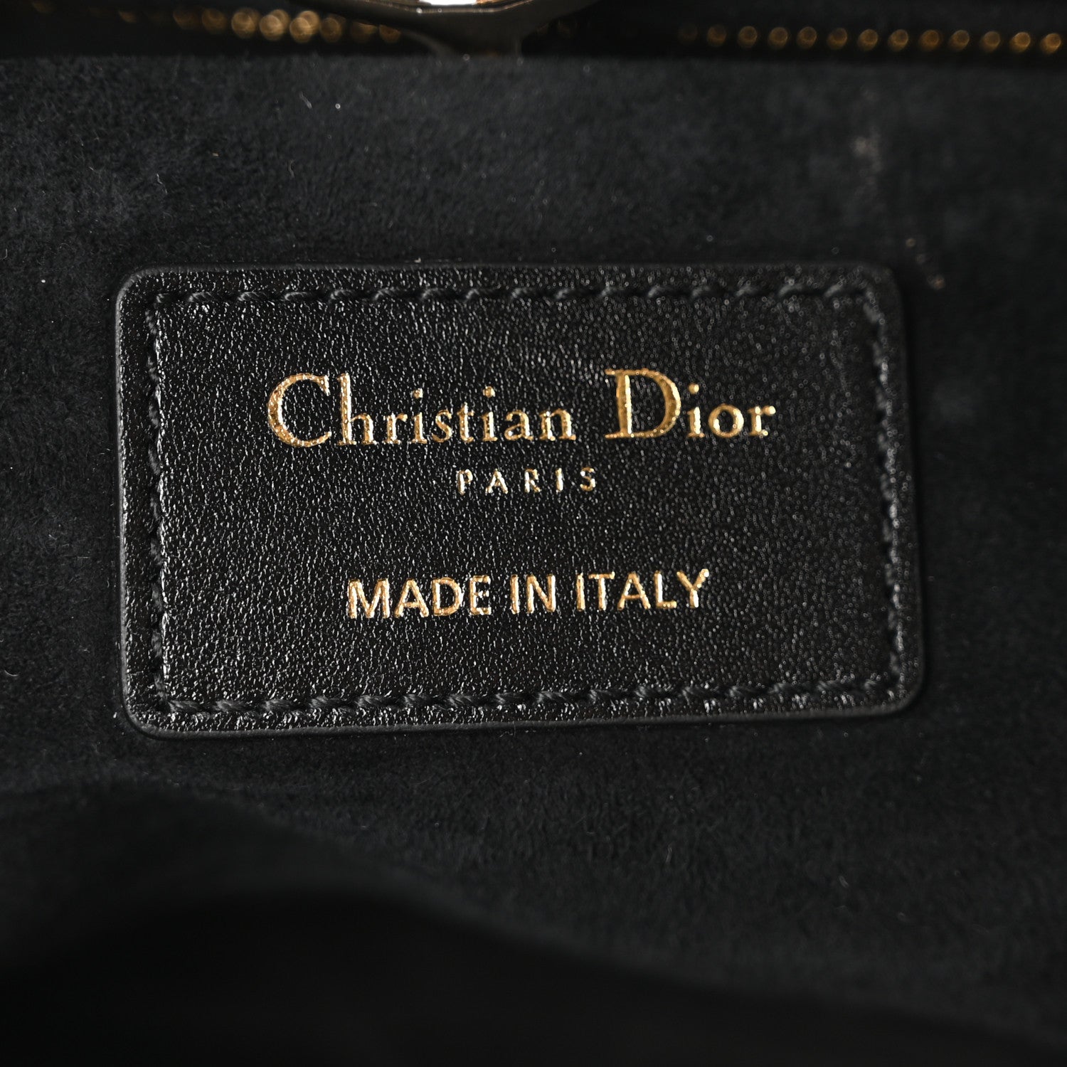 Christian Dior Calfskin Cannage Medium The Lady 95.22 Black 6 of 9
