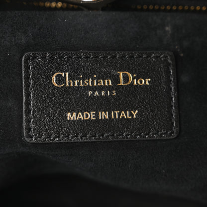 Christian Dior Calfskin Cannage Medium The Lady 95.22 Black 6 of 9