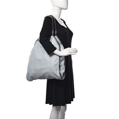 Stella McCartney Shaggy Deer Big Falabella Tote Ice 2 of 8