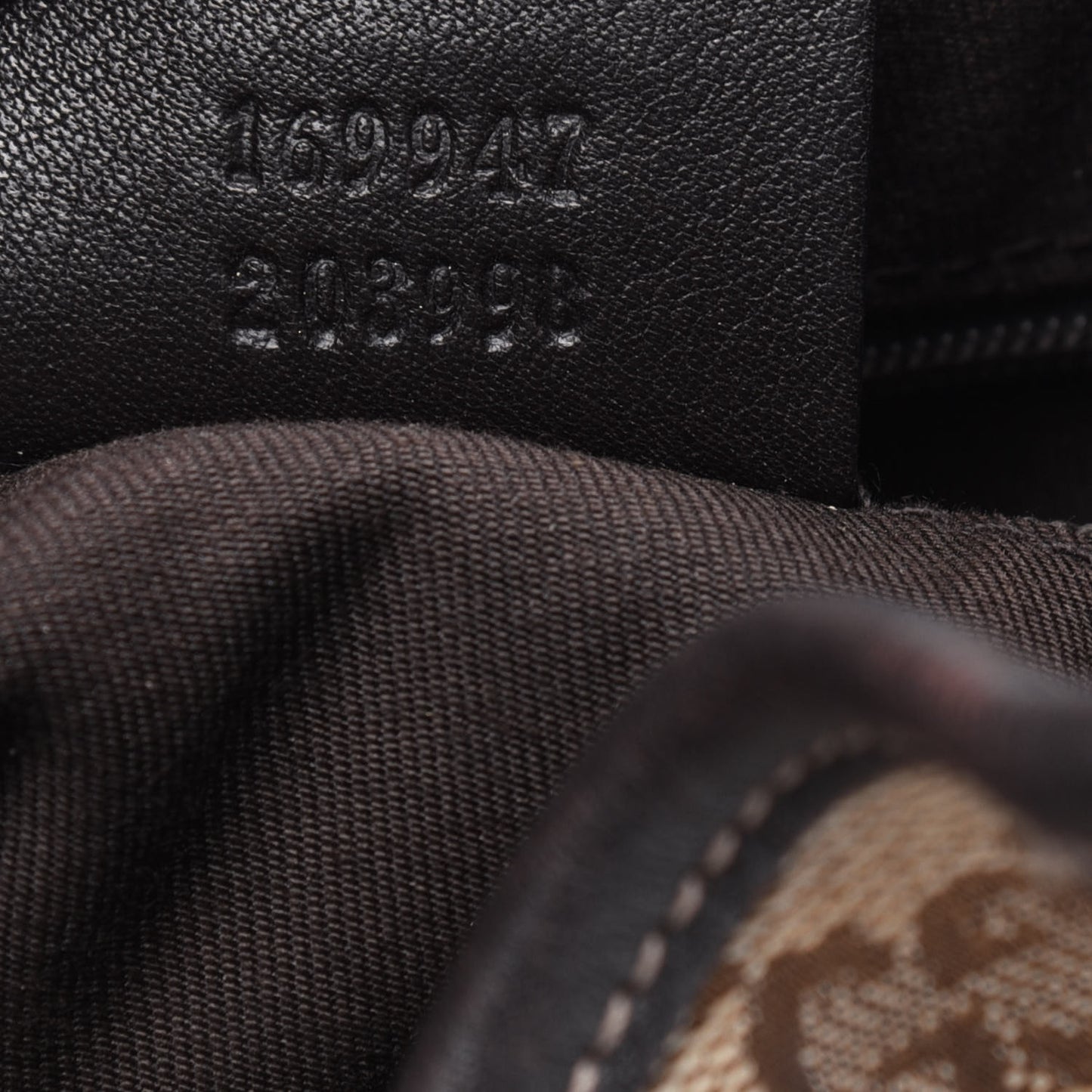 Monogram Medium New Britt Hobo Dark Brown