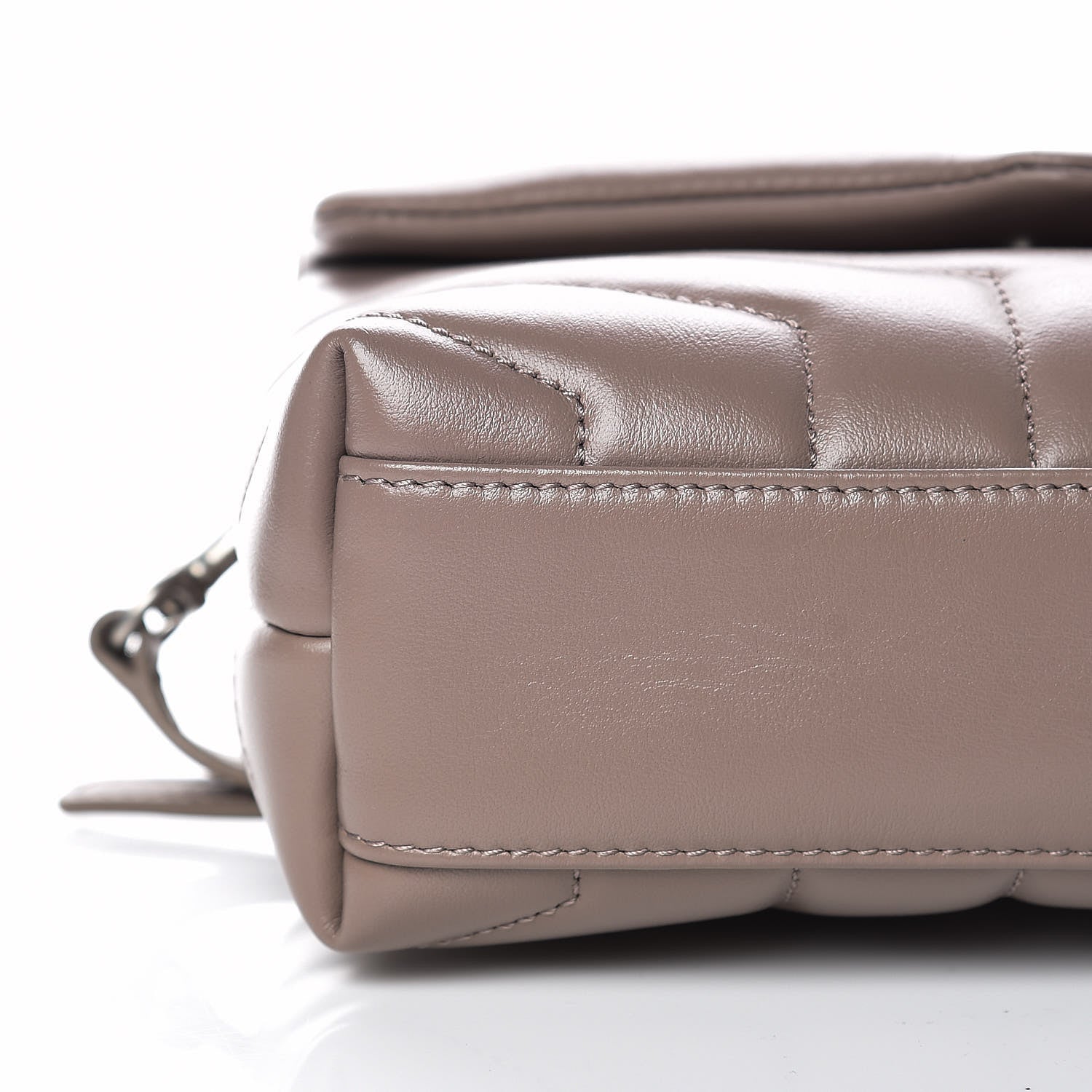 Saint Laurent Calfskin Y Quilted Monogram Toy Loulou Crossbody Bag Fard 6 of 10