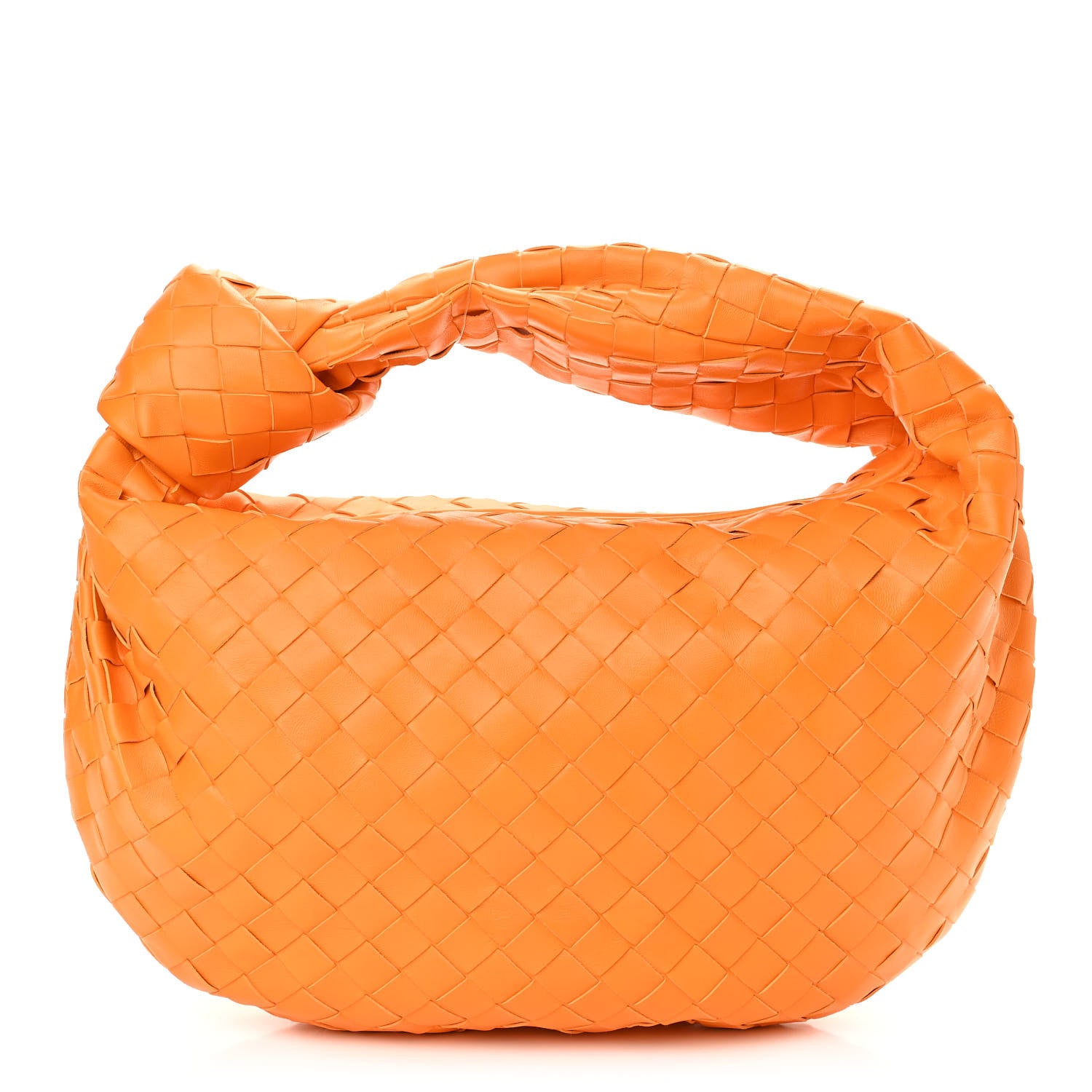Bottega Veneta Nappa Intrecciato Teen Jodie Hobo Orange 1 of 9