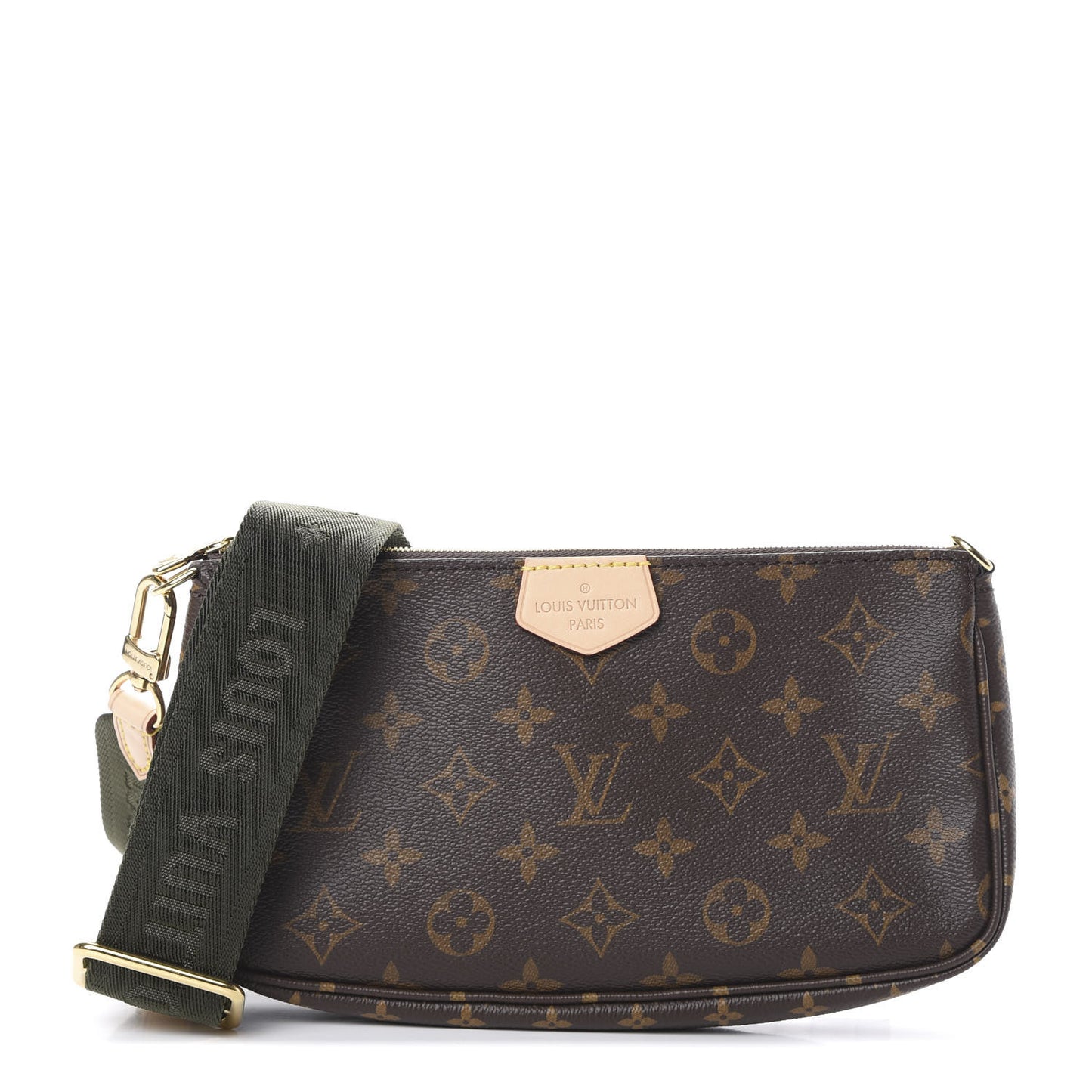 Monogram Multi Pochette Accessories Large Pochette Kaki