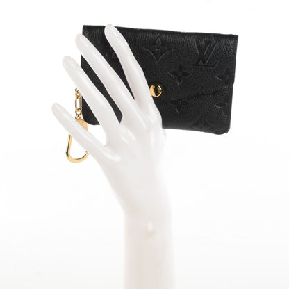 Louis Vuitton Empreinte Key Pouch Black 2 of 7