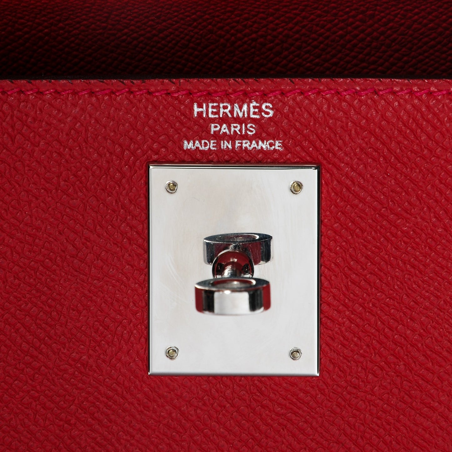 Epsom Kelly Sellier 28 Rouge Casaque