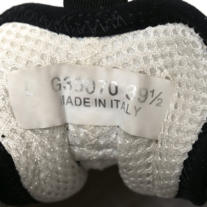 Chanel Fabric Suede CC Sneakers 39.5 Black Brown 8 of 8