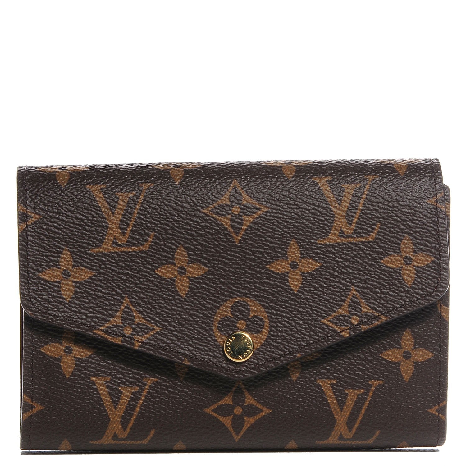 Louis Vuitton Monogram Sarah Compact Wallet 1 of 8