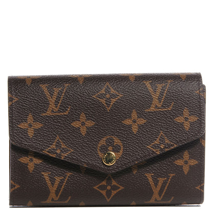 Louis Vuitton Monogram Sarah Compact Wallet 1 of 8
