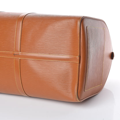 Louis Vuitton Epi Keepall 55 Cipango 7 of 10