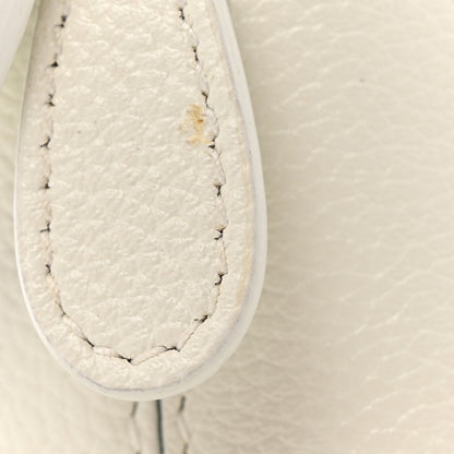 Balenciaga Grained Calfskin XXS Ville Top Handle Bag White Black 15 of 17