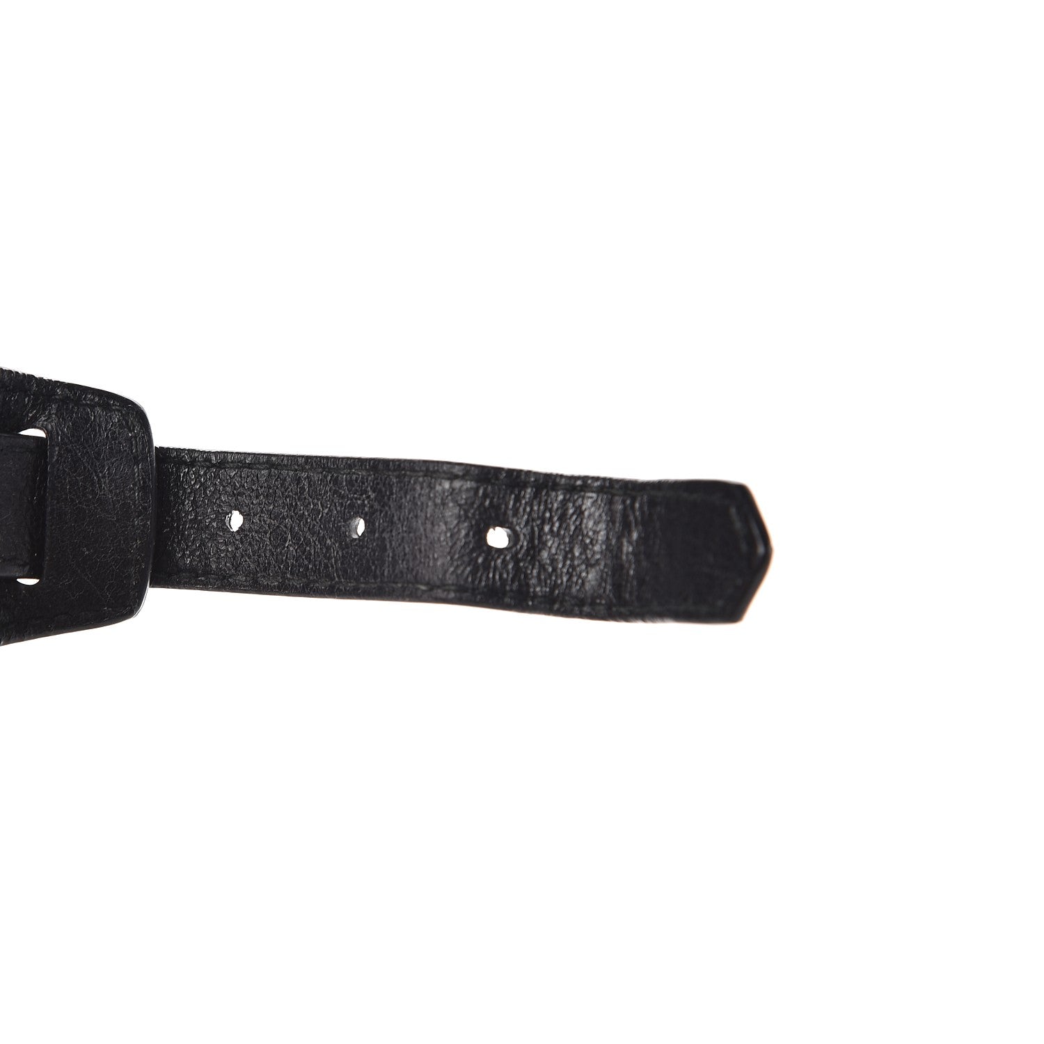 Balenciaga Agneau Arena Giant 12 Rose Gold Hardware Bracelet Black 5 of 5