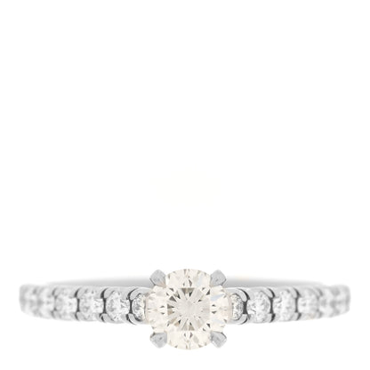 Cartier Platinum Diamond .32ct Etincelle De Cartier Solitaire Engagement Ring 48 4.5 1 of 5