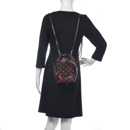 Louis Vuitton Monogram Infrarouge Palm Springs Backpack Mini 2 of 9