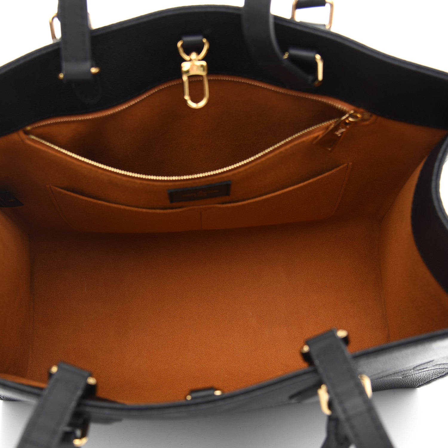 Louis Vuitton Empreinte Monogram Giant Onthego MM Black 5 of 11