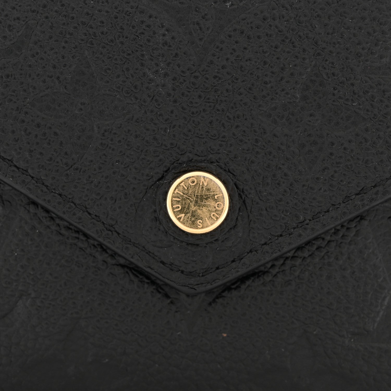 Louis Vuitton Empreinte Victorine Wallet Black 9 of 10
