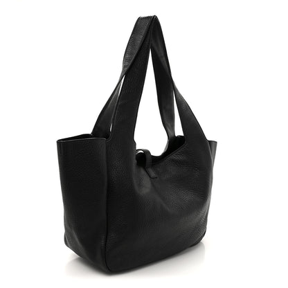Saint Laurent Grained Deerskin Bea Tote Black 3 of 11