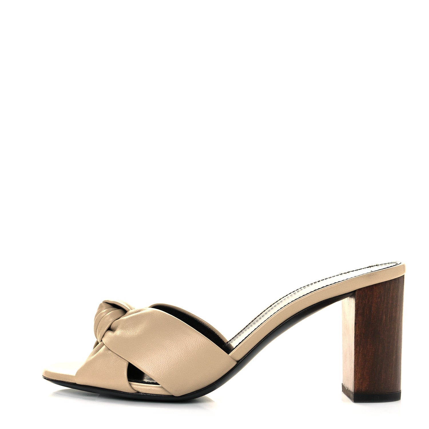 Saint Laurent Lambskin Bianca Mules 36.5 1 of 7