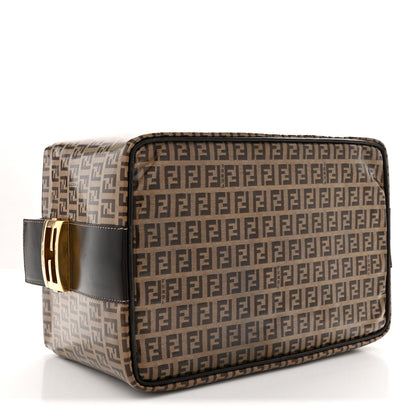 Fendi Vinyl Zucchino Travel Tote Moro 4 of 9