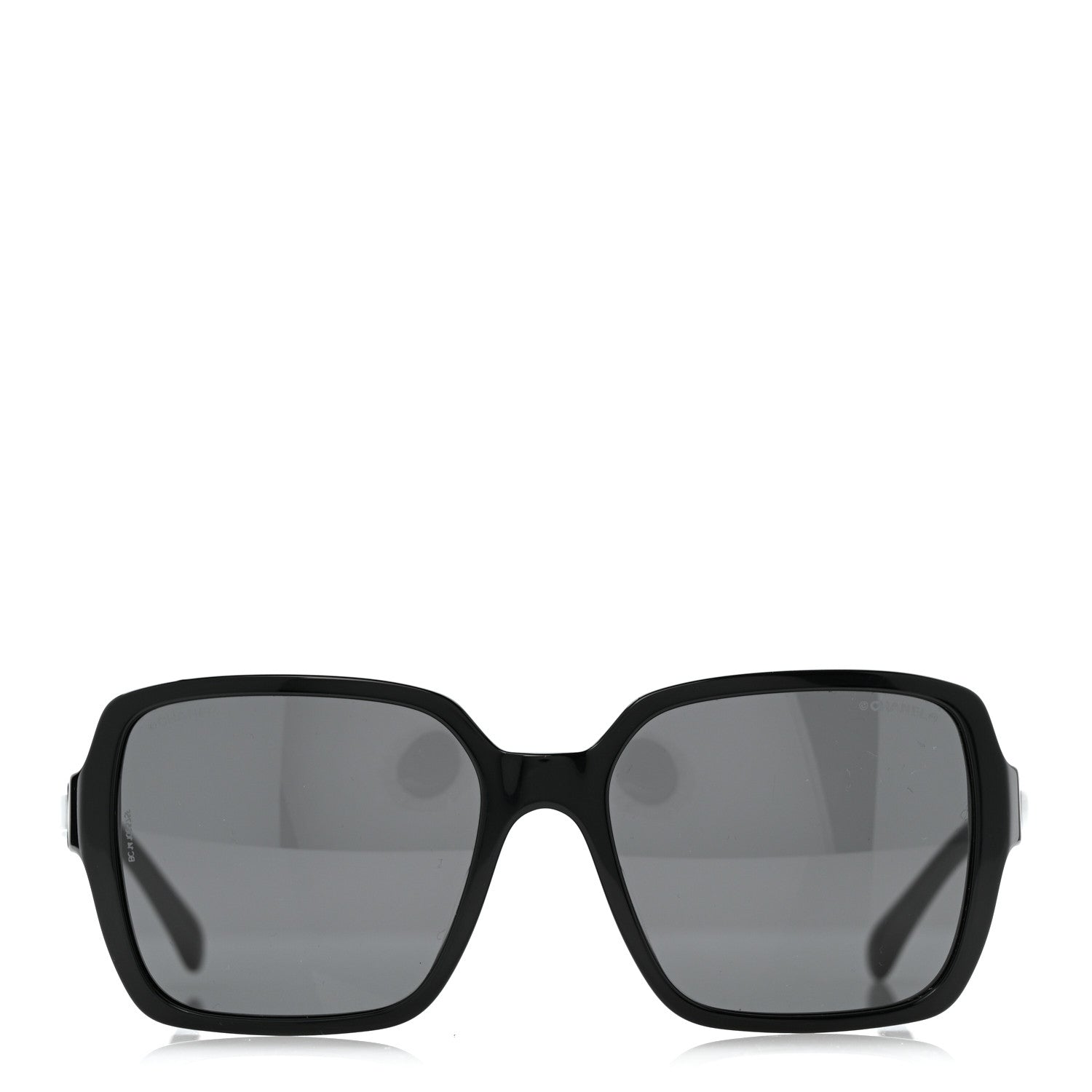 Chanel Acetate Square Sunglasses 5408-A Black 2 of 8