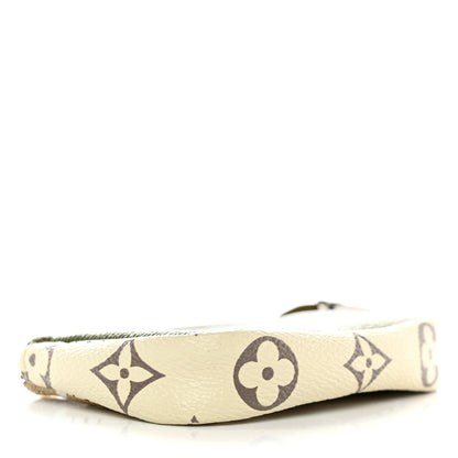 Louis Vuitton Monogram Giant Micro Pochette Accessories Kaki White 4 of 6